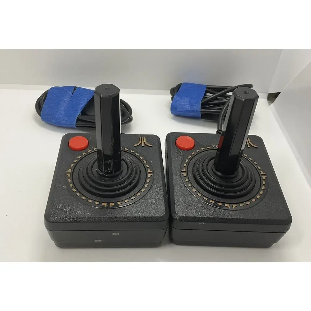 Atari Flashback H10607 Black Wired Classic Game Console 2 Controllers Works